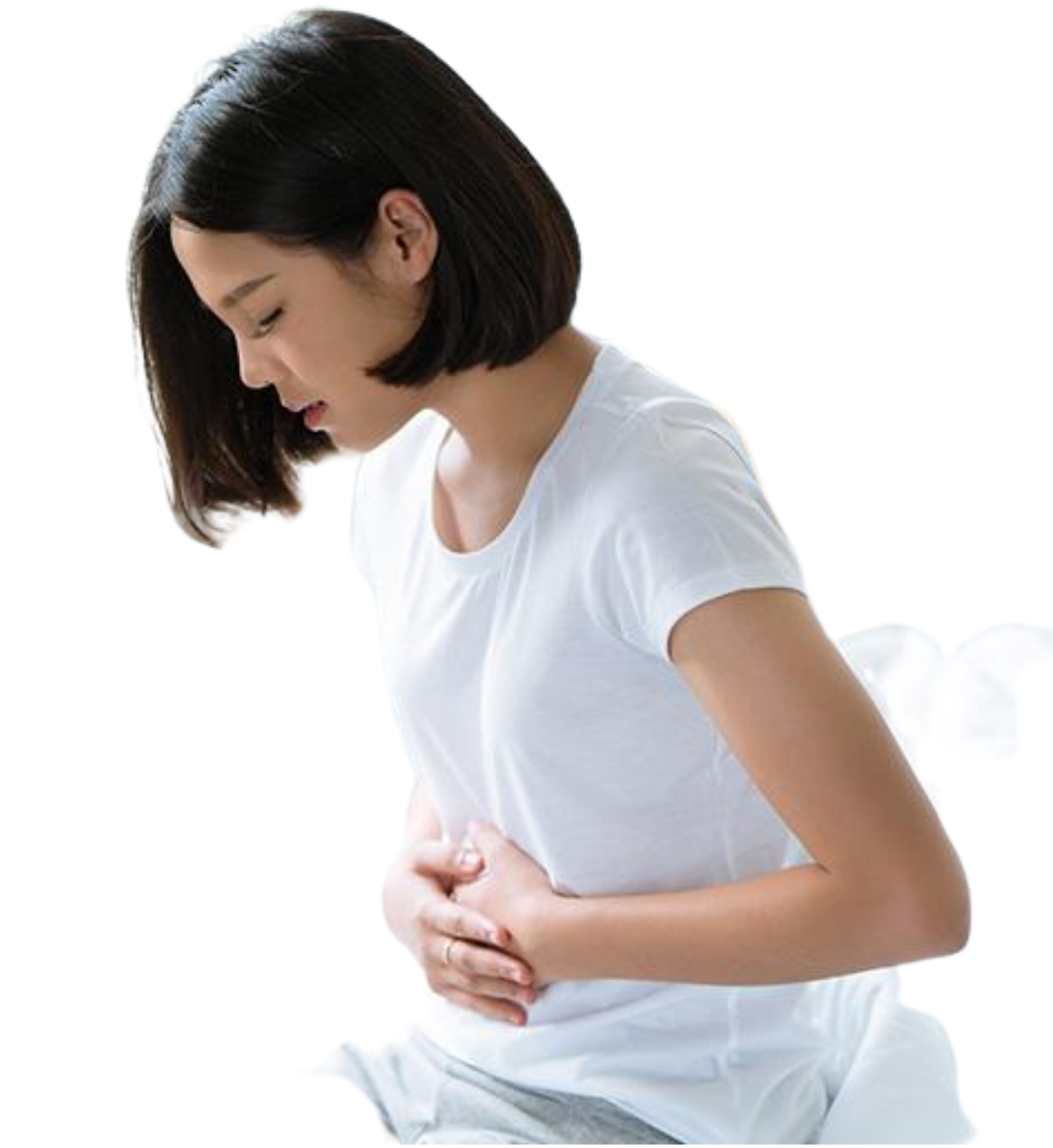 Người bị vấn đề về tiêu hóa